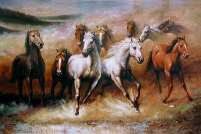 unknow artist Horses 02 china oil painting image